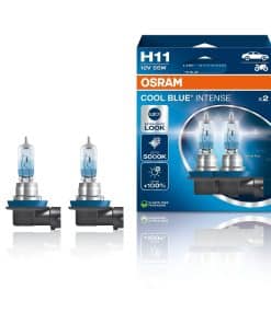Osram COOL BLUE INTENSE H11, 100% más brillo, hasta 5,000K,