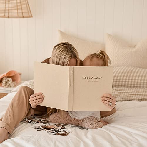 Libro de recuerdos de bebé unisex de Peachly | Libro de - Imagen 9