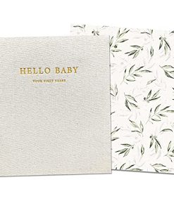 Libro de recuerdos de bebé unisex de Peachly | Libro de