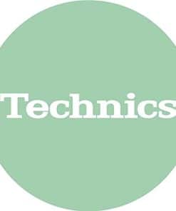 MAGMA Technics Slipmat Simple 7, Verde,Blanco (60684)