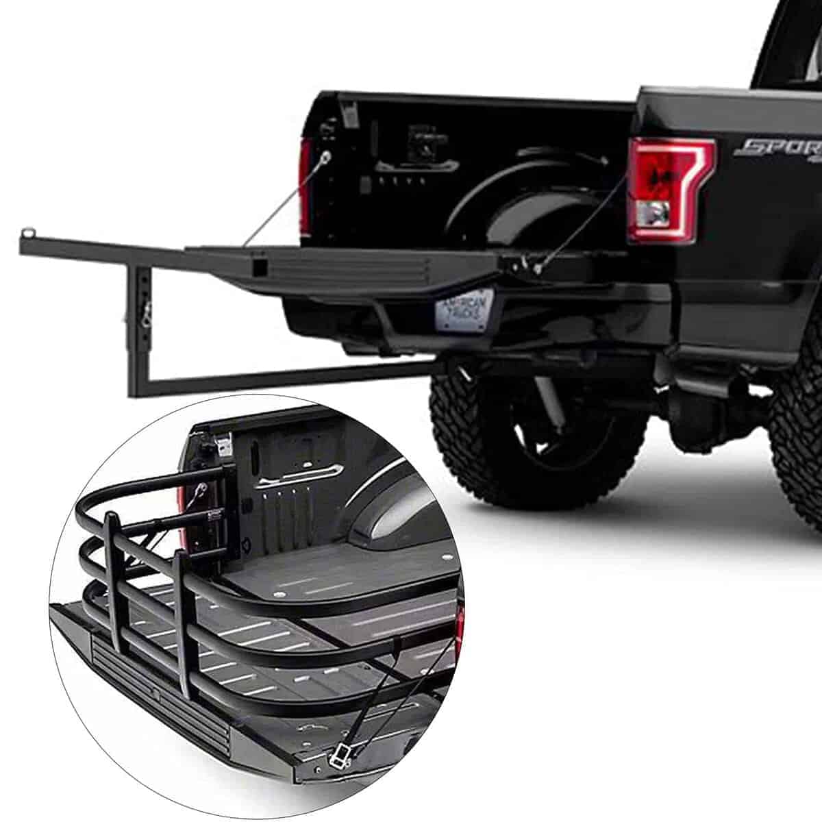 Extensor Universal de Cama de Camioneta para Camionetas de - Imagen 4