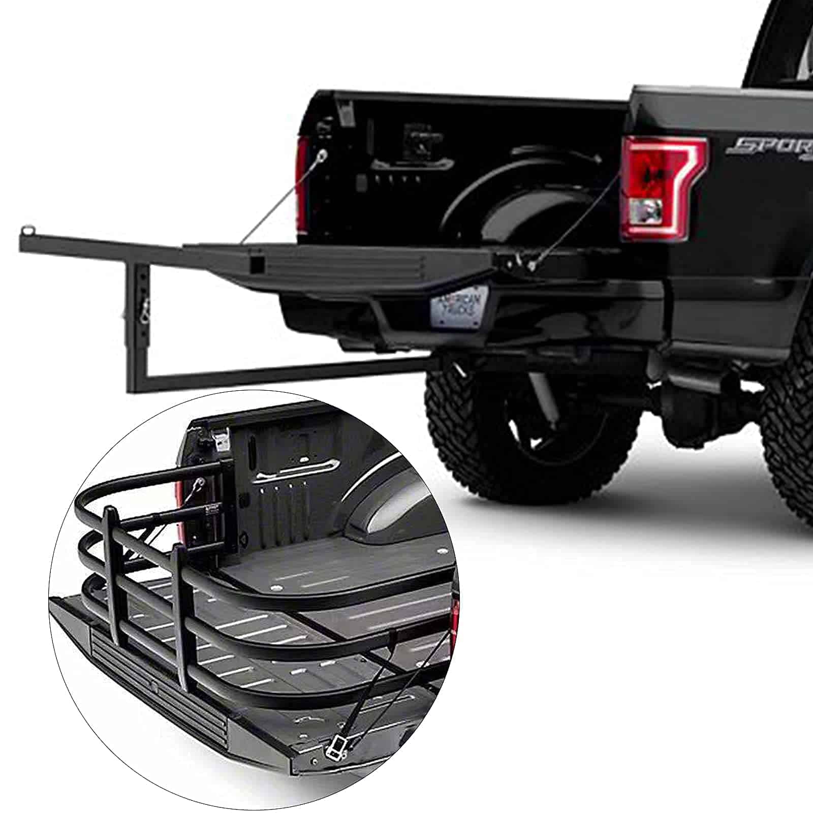 DUOYU Extensor de cama de camión universal para camionetas - Imagen 5