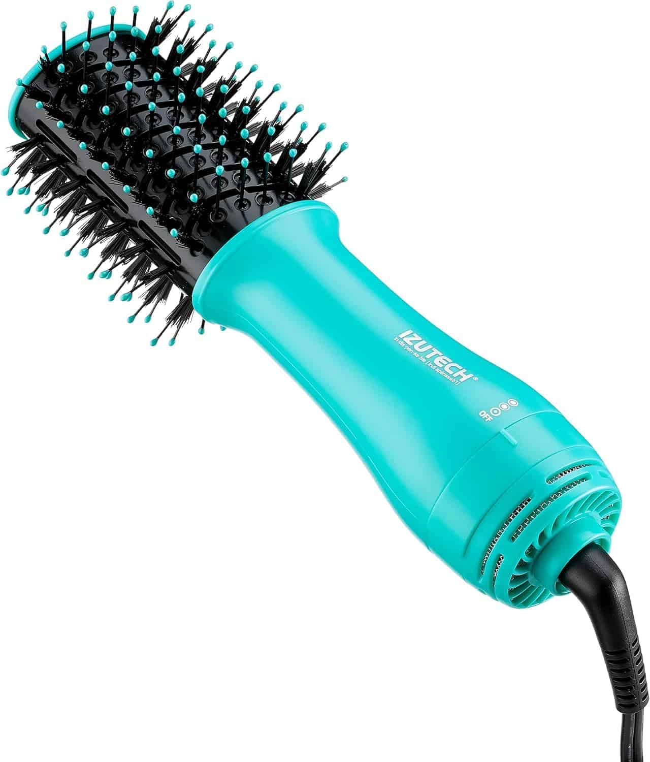 Secador de Pelo Portátil 2 en 1 con Cepillo -Teal - Imagen 5