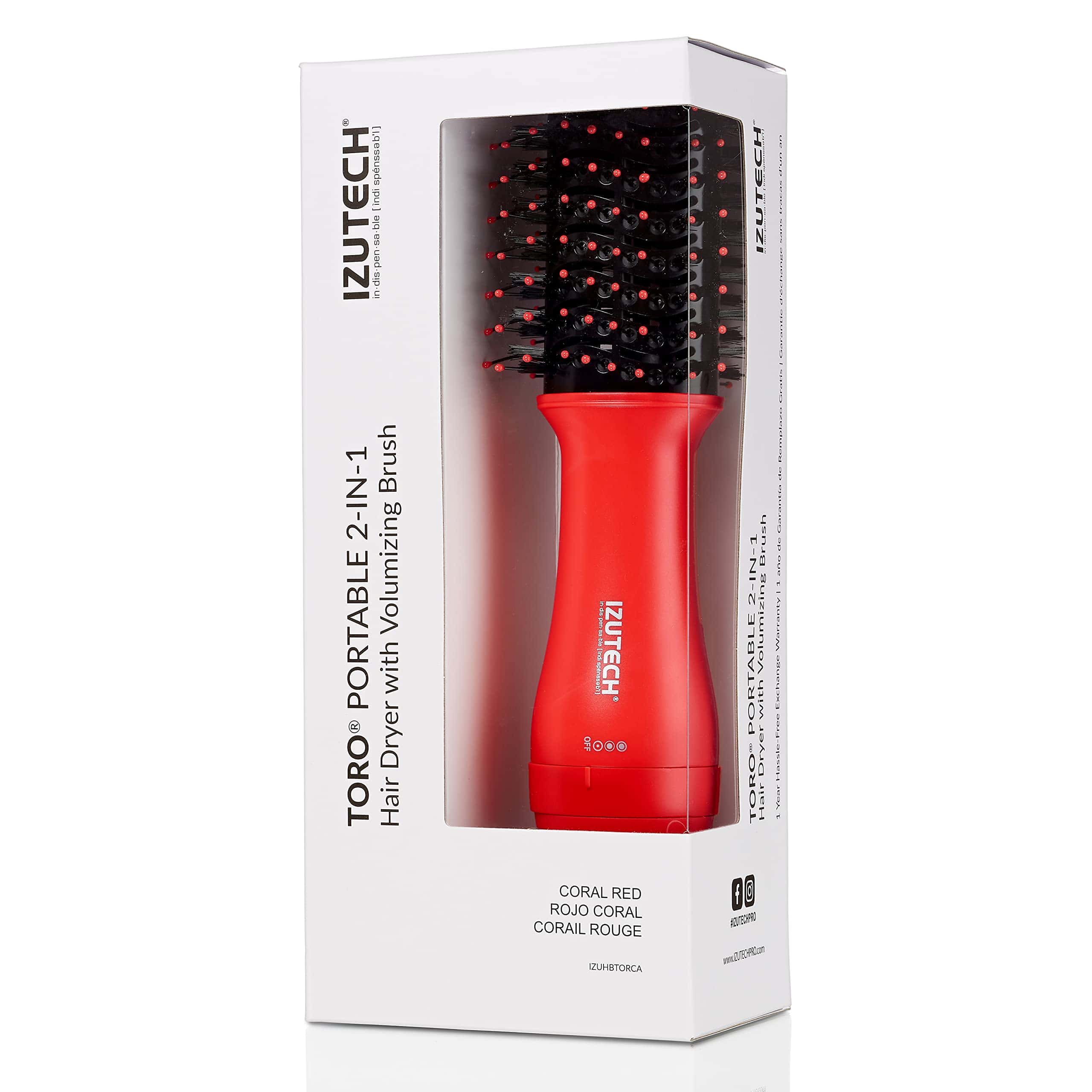 Secador de Cabello Portátil 2 en 1 con Cepillo - Imagen 6