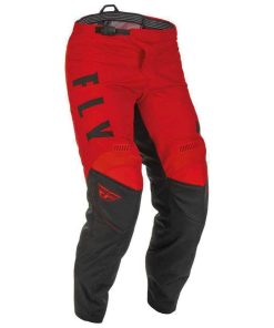Pantalones Fly Racing 2022 Youth F-16 (Rojo/Negro, talla 24)