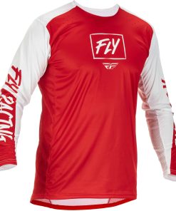 Jersey Fly Racing 2022 Lite para Adulto (Rojo/Blanco,