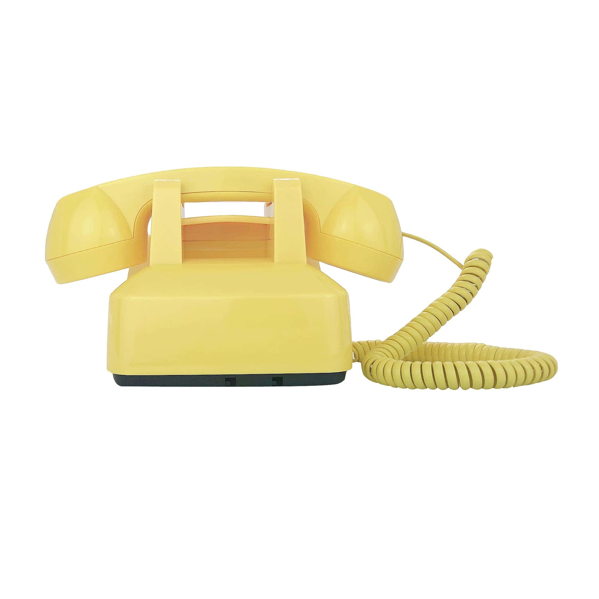 Teléfono de escritorio con cable retro de -Amarillo - Imagen 7