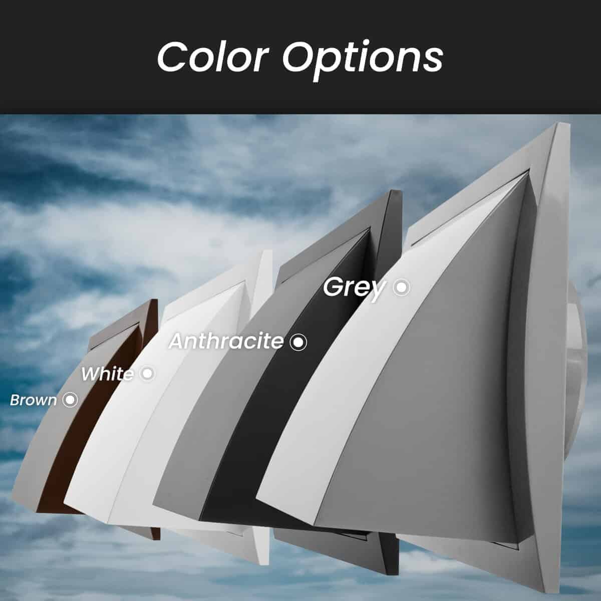 Cubierta de ventilación de escape de 6 pulgadas con - Imagen 6