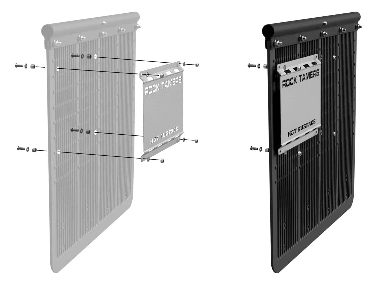 Protector de Calor Rock Tamers RT231, Acero Inoxidable - Imagen 6