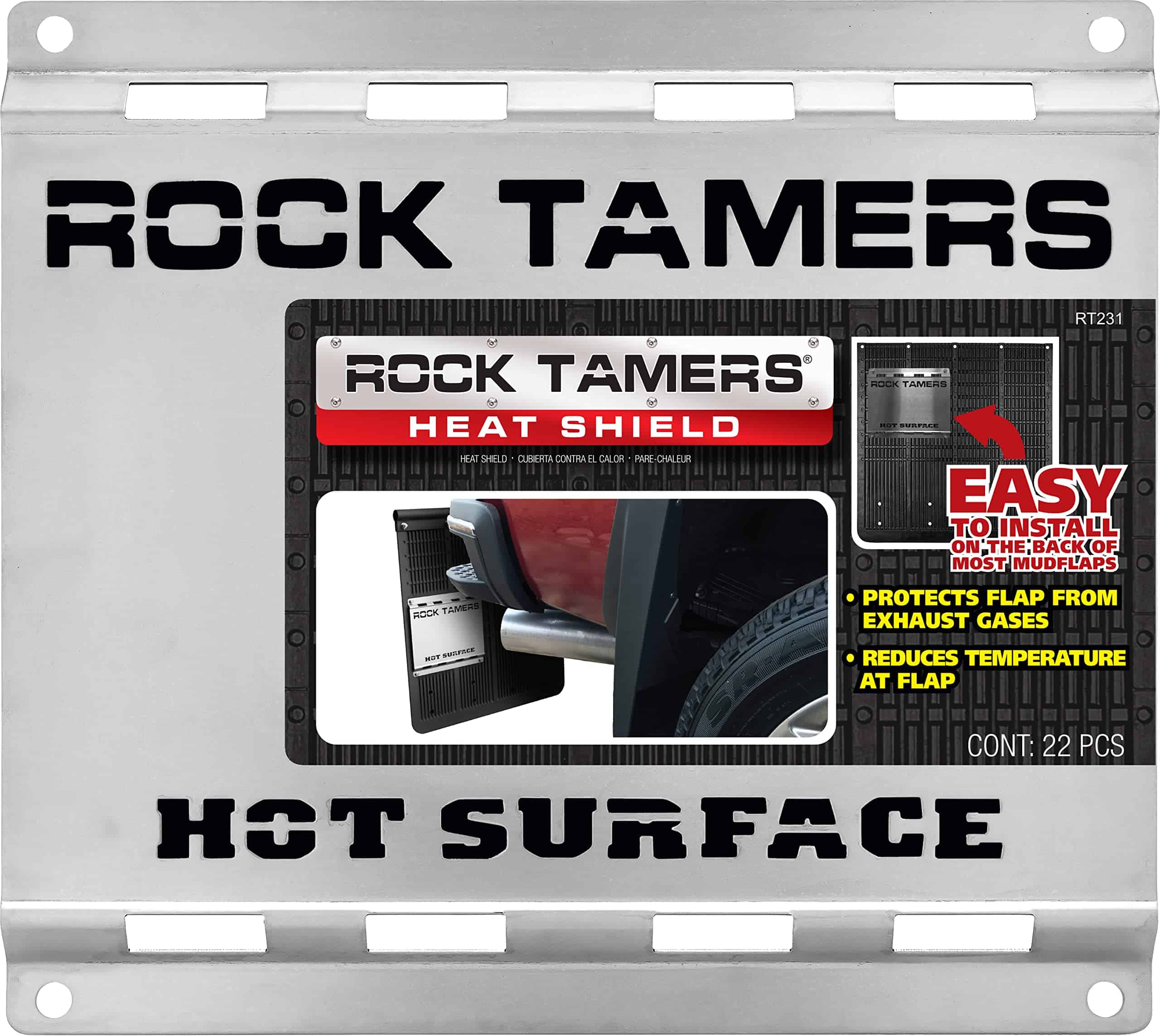 Protector de Calor Rock Tamers RT231, Acero Inoxidable - Imagen 7