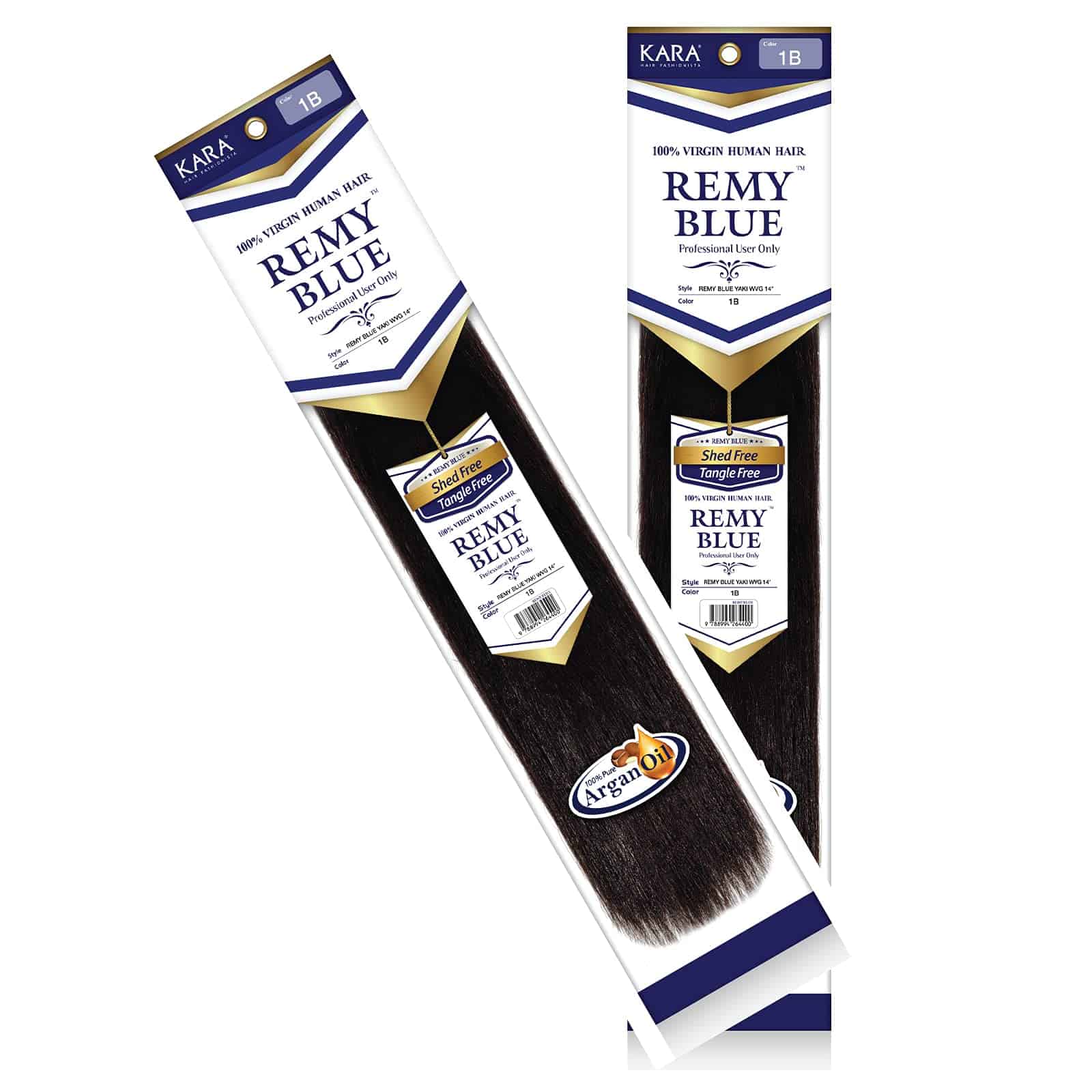Nuevo Remy Yaky-Remy Azul 100% Cabello Humano VIRGEN Tejido