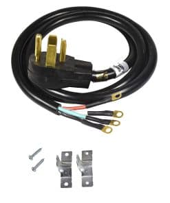 HQRP Cable de corriente eléctrica para secadora de 4 pines