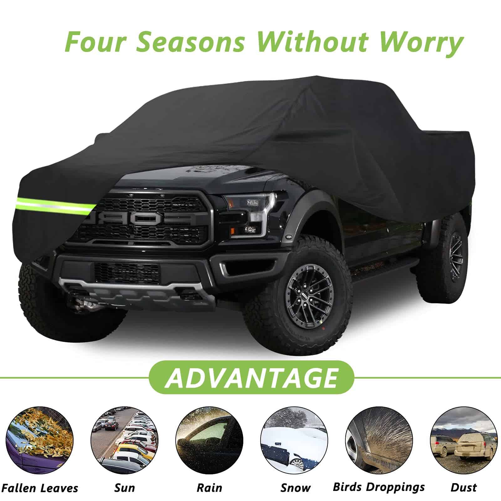 Fundas para autos impermeables Yixin para Ford F150 F250 - Imagen 4