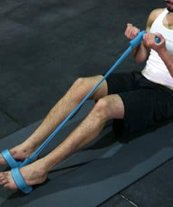 Banda de Pedal, Tirador de Tobillo de Fitness de 2 Tubos