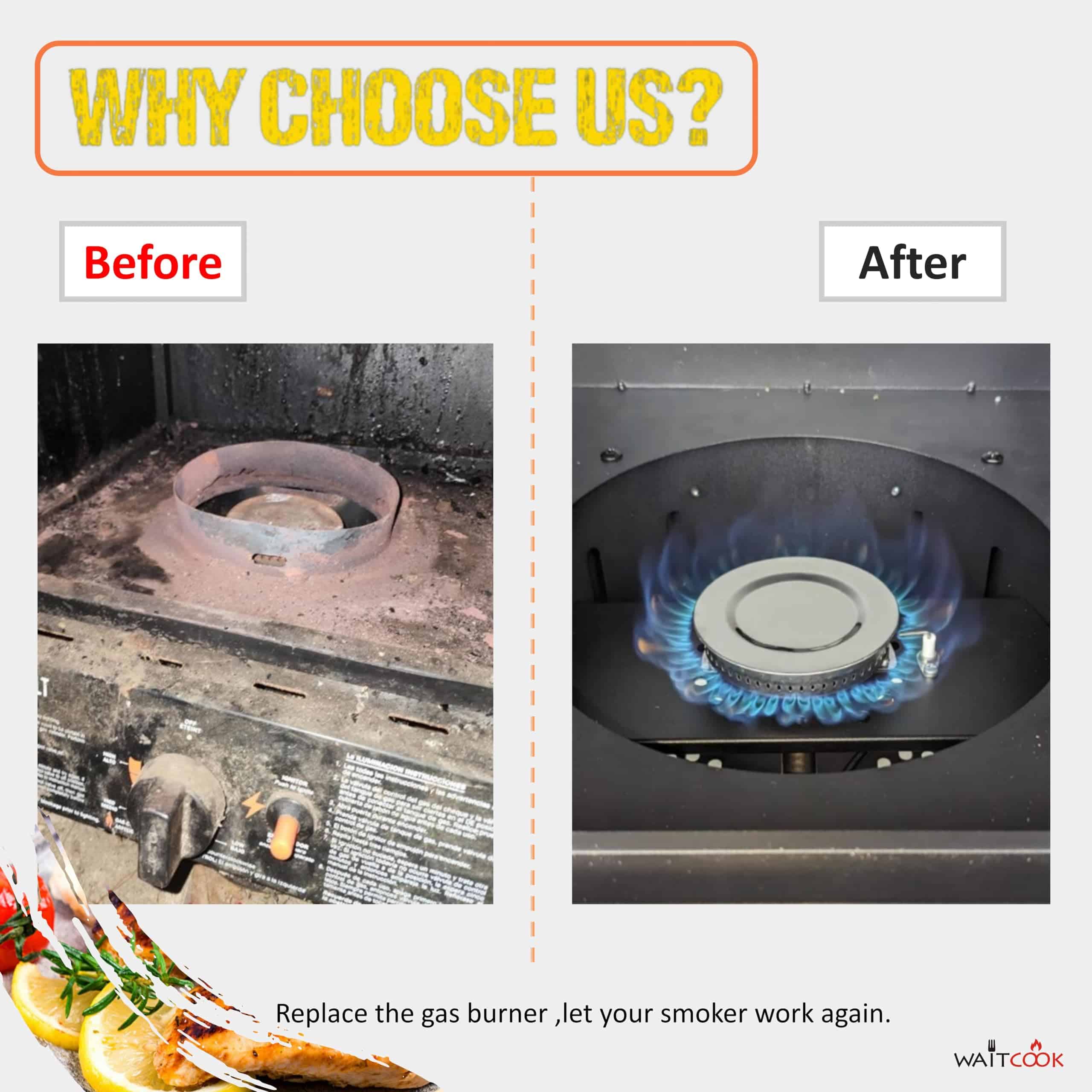 Quemador de gas con sustitución de tornillo para - Imagen 4