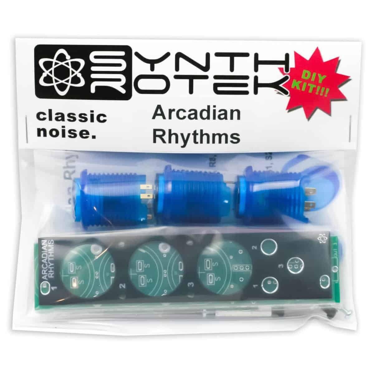 Synthrotek Arcadian Rhythms (Azul) - Kit de módulo de