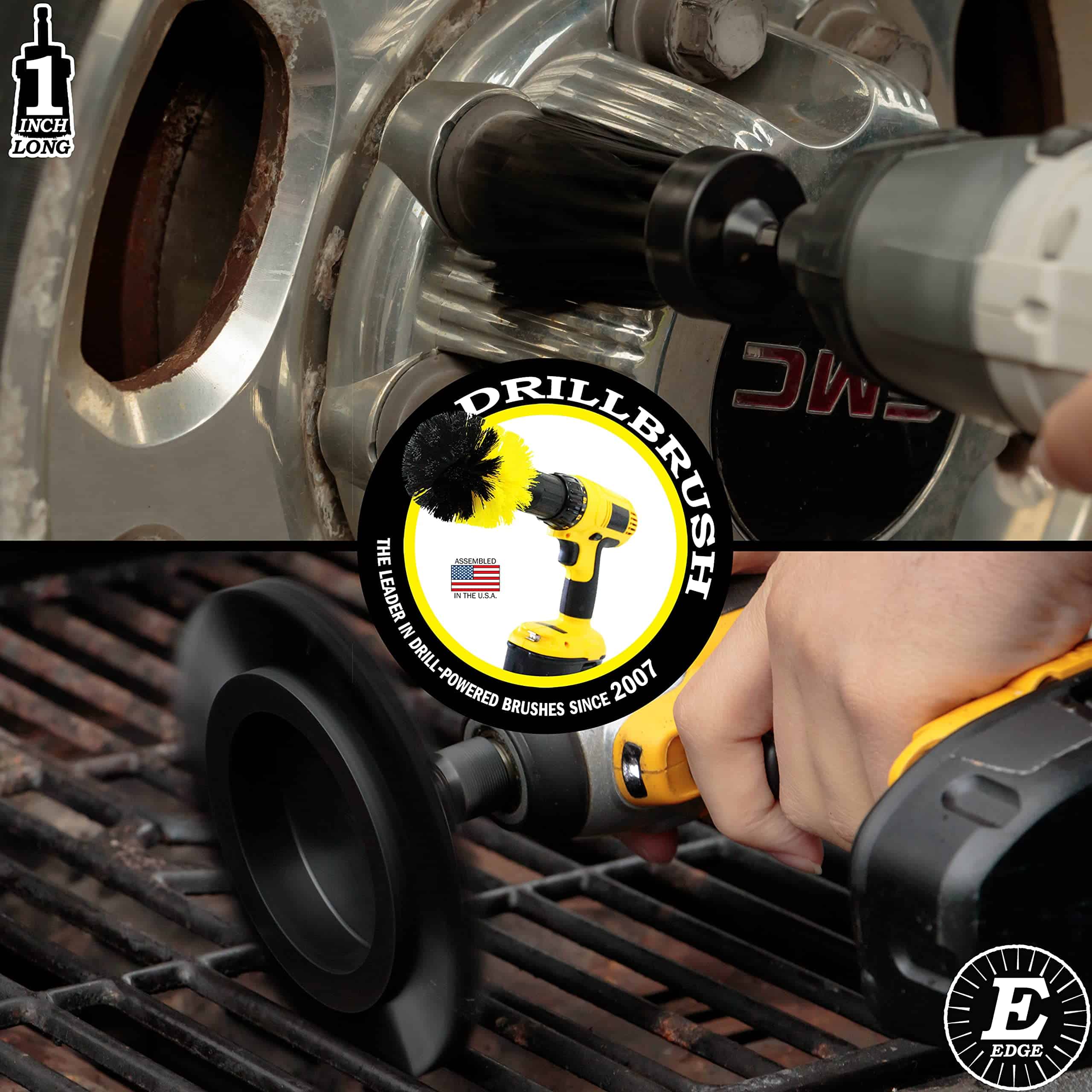 Cepillo de limpieza para parrilla con accesorio para - Imagen 3