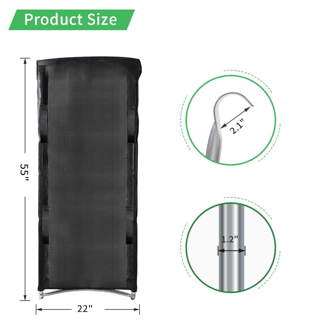 Tobogán para Trampolín FirstE, Ancho 22" Escalera de - Imagen 5