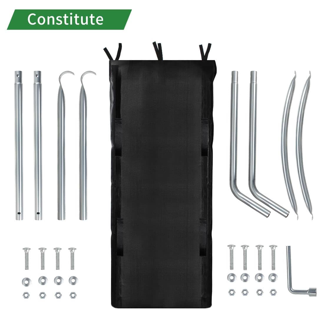 Tobogán para Trampolín FirstE, Ancho 22" Escalera de - Imagen 8