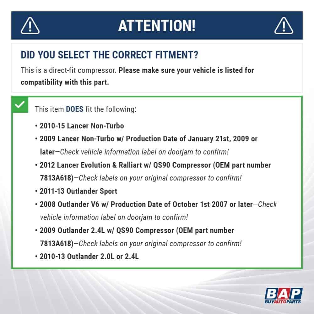 Compresor de aire acondicionado y kit de A/C para - Imagen 10