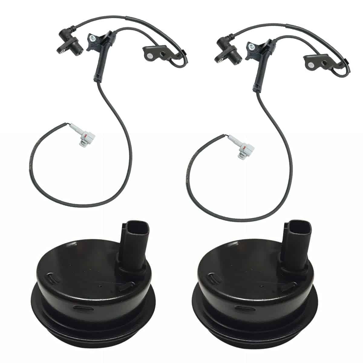 Conjunto de 4 sensores de velocidad ABS VCAUTO para Scion