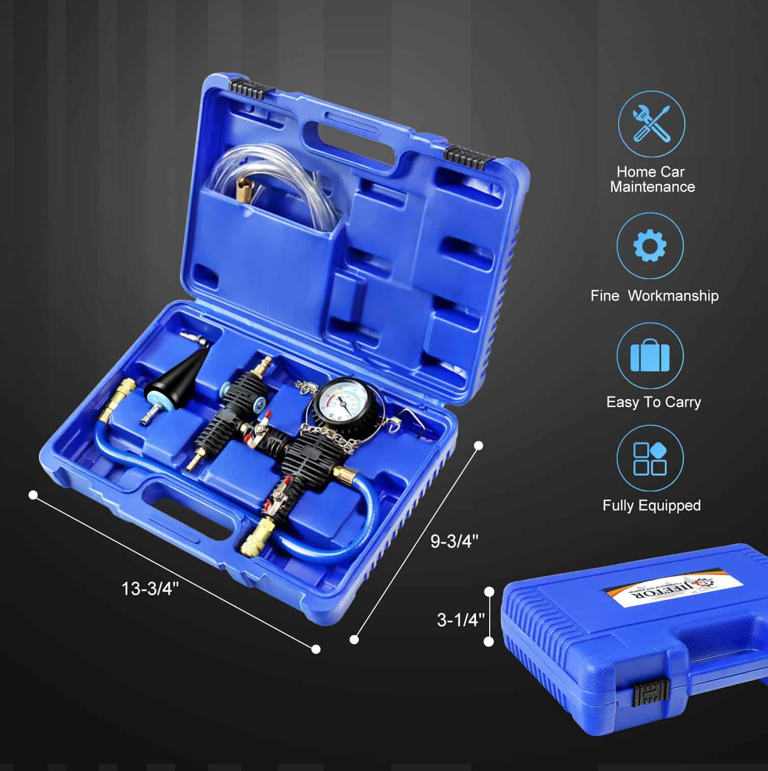 JIFETOR Kit de Herramientas de Purga de Vacío del Sistema - Imagen 9