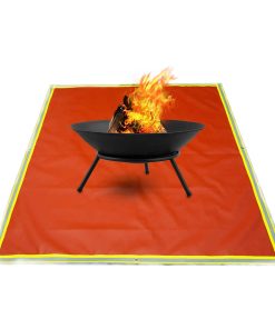 Tapete para Fuego Cumberbatch 39" X 39", Tapete Ignífugo,