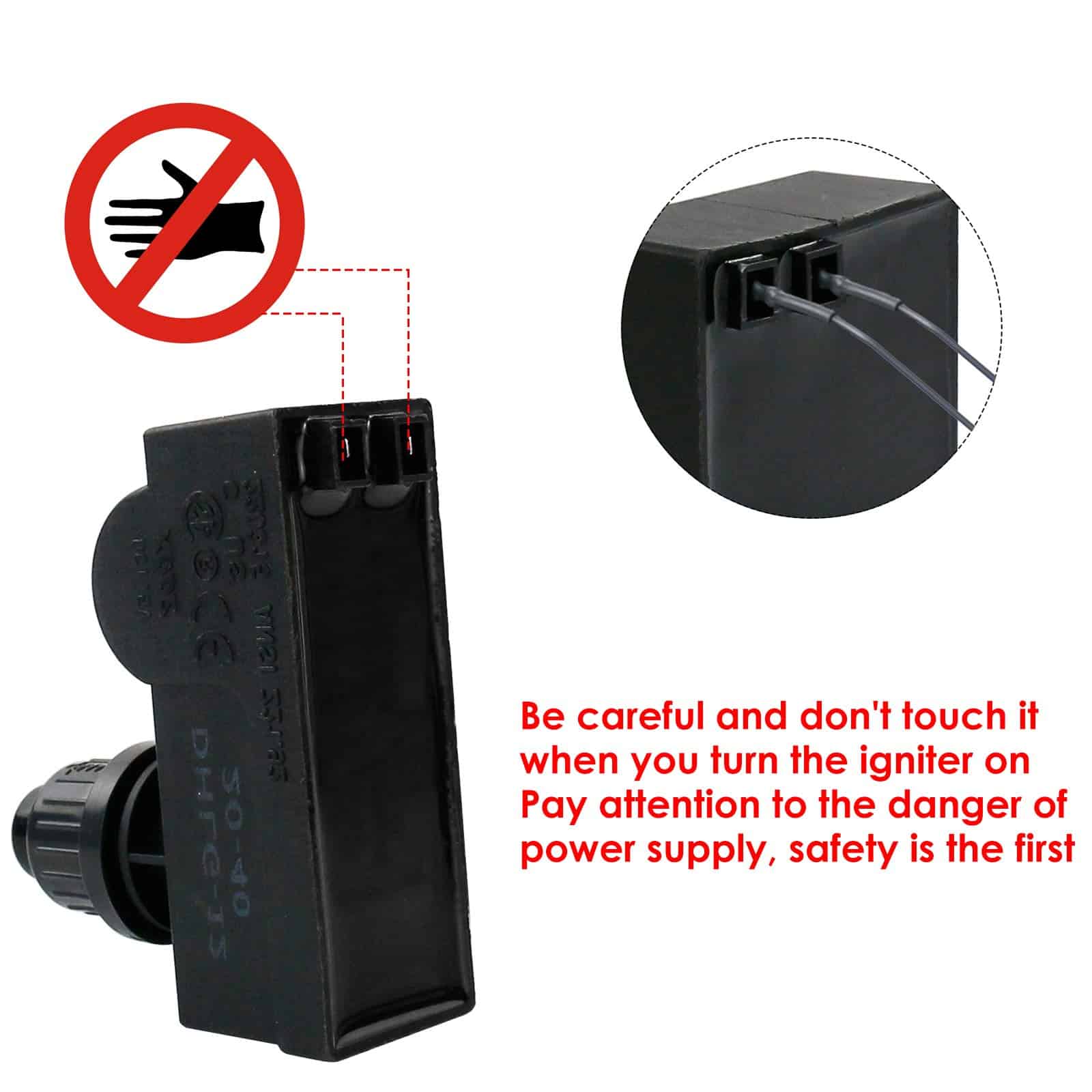 Kit de Encendedor Electrónico de Botón de Presión Uniflasy - Imagen 9