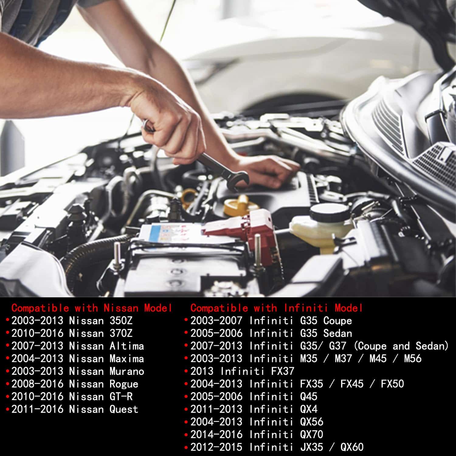 RANSOTO Hid Headlight Ballast Compatible with Infiniti G35 - Imagen 3