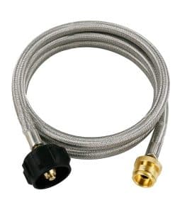 Adaptador de manguera de propano Uniflasy de 1 lb a 20 lb,