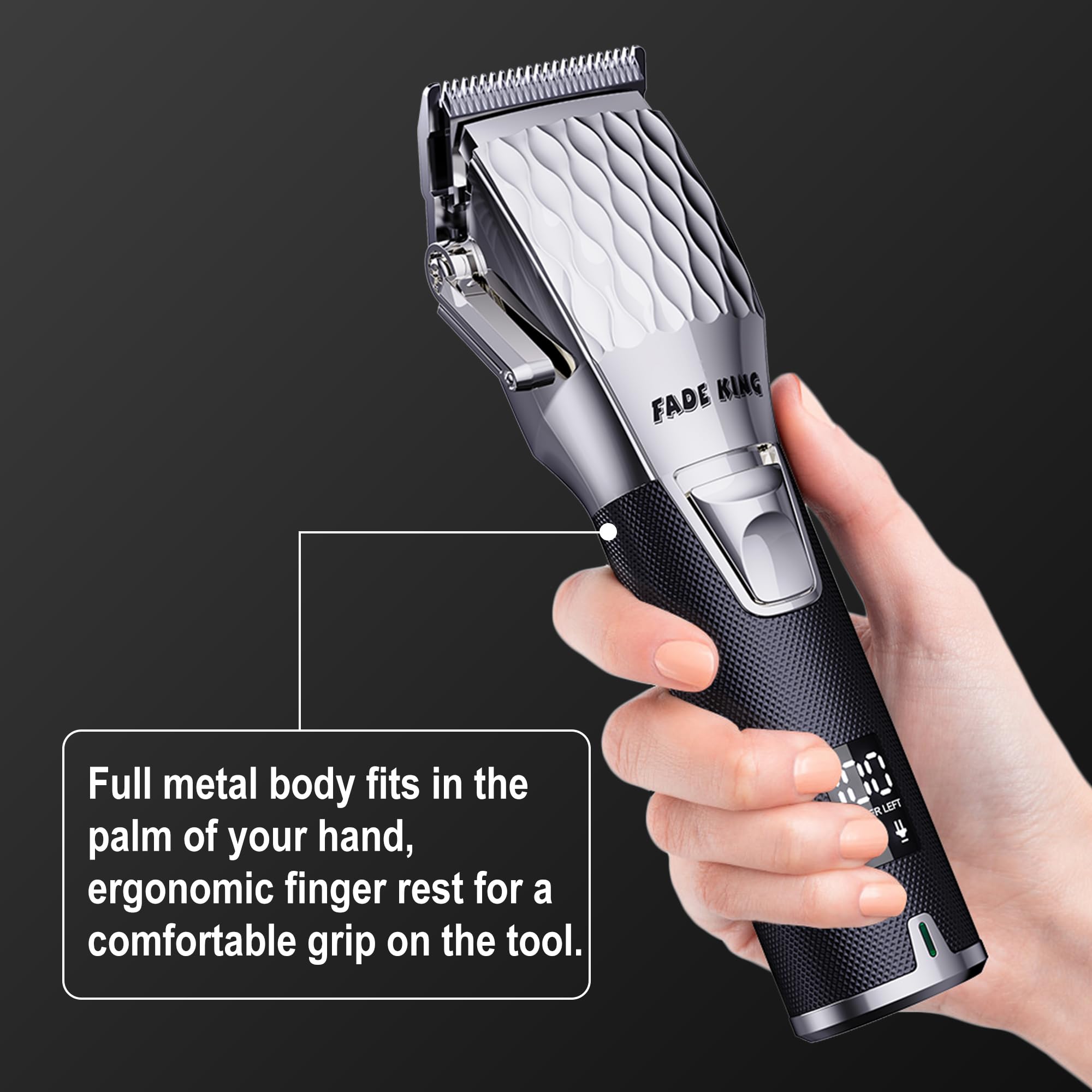 Cortadora de Cabello Profesional FADEKING� para Hombres - - Imagen 6