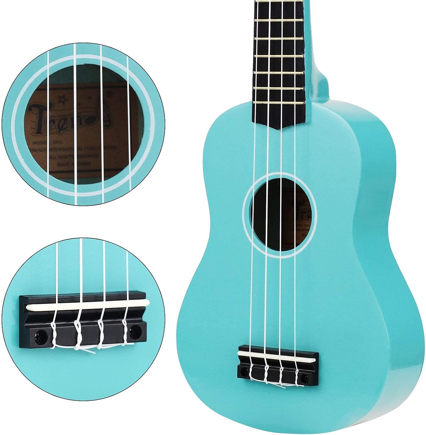 Ukelele Soprano de Moda para Principiantes 21 Pulgadas - Imagen 6