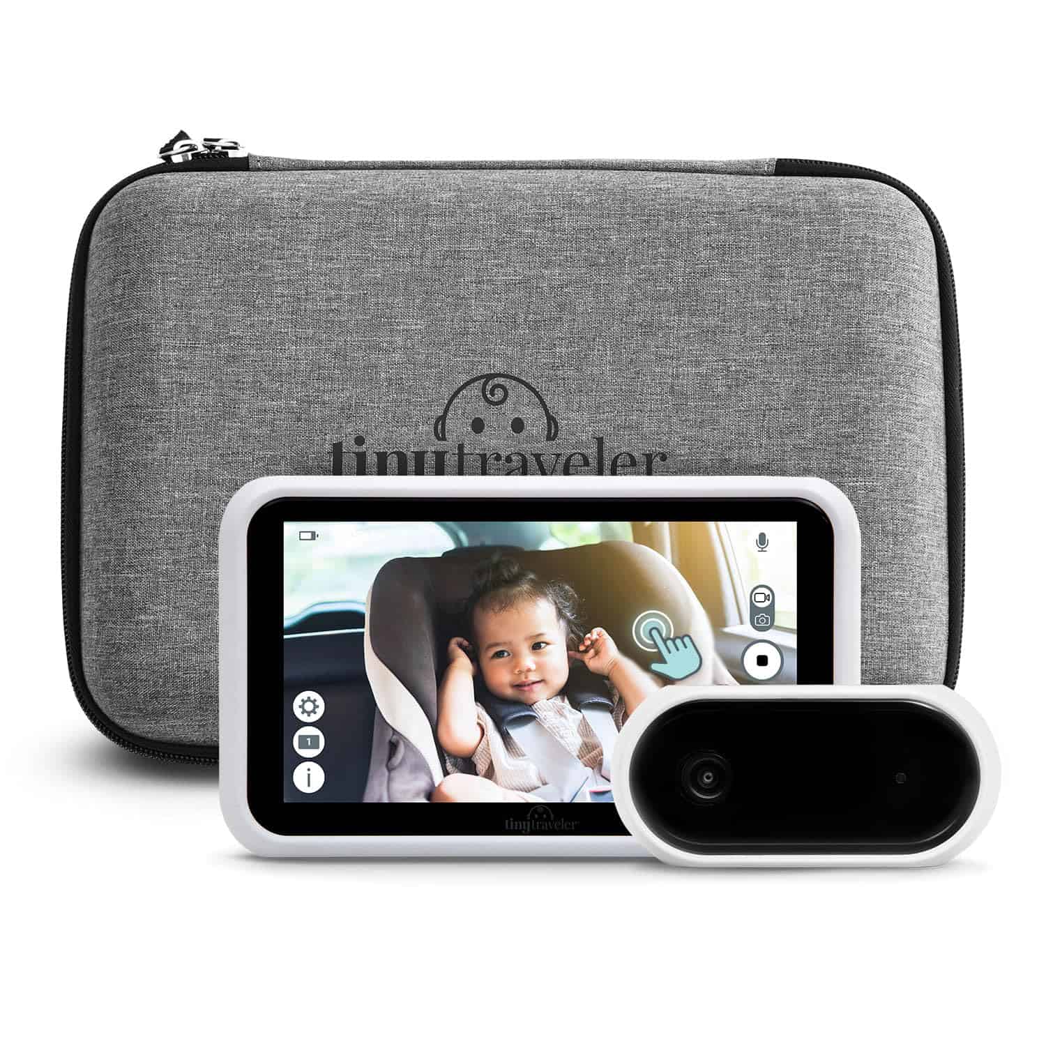Monitor de Bebé Portátil Tiny Traveler con Cámara Adicional