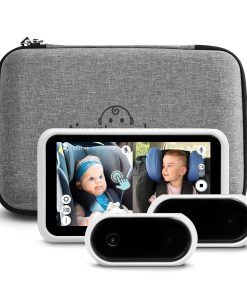 Cámara para bebés Tiny Traveler para 2 niños, Monitor para