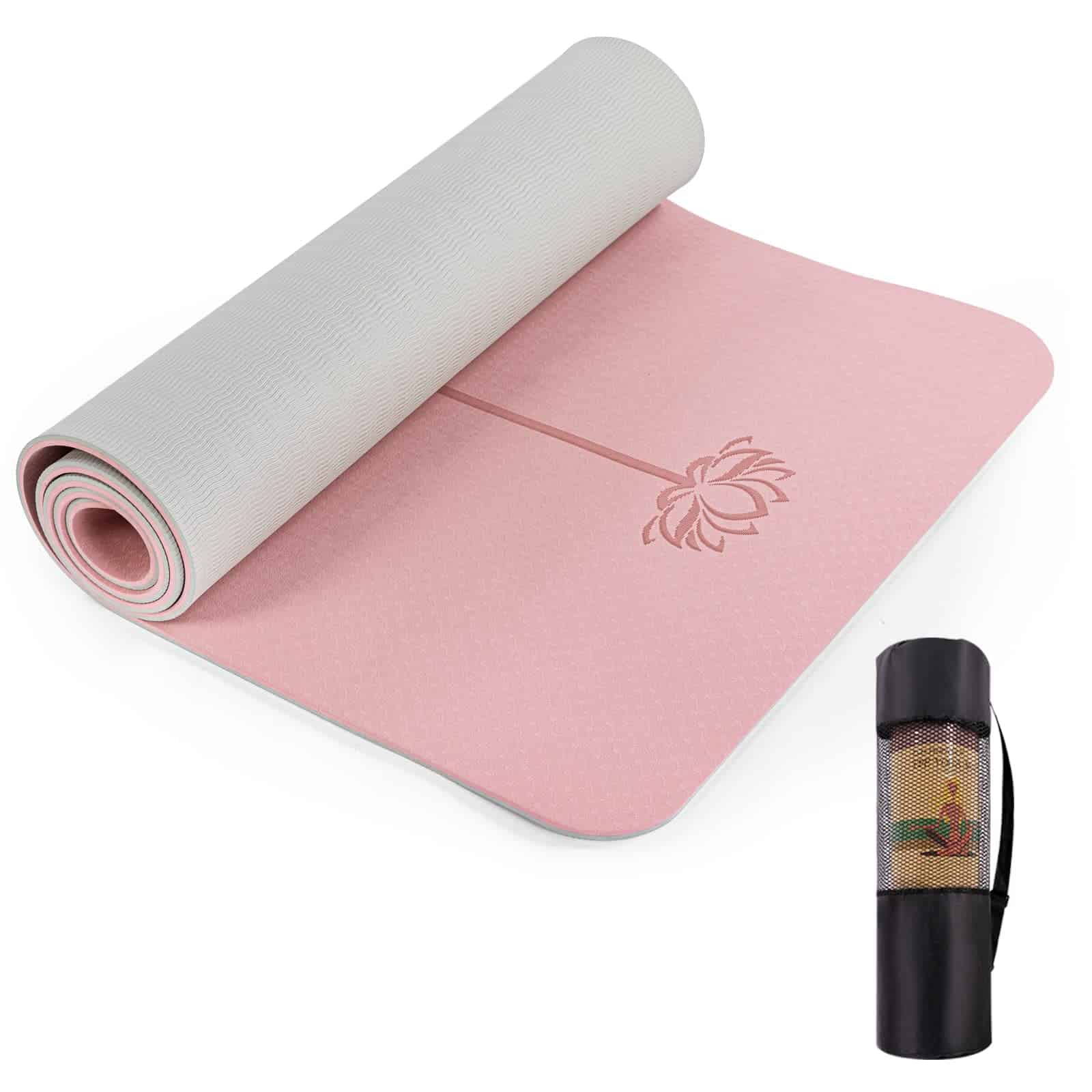 Tapete de Yoga Extra Grueso 1/3'' Antideslizante para
