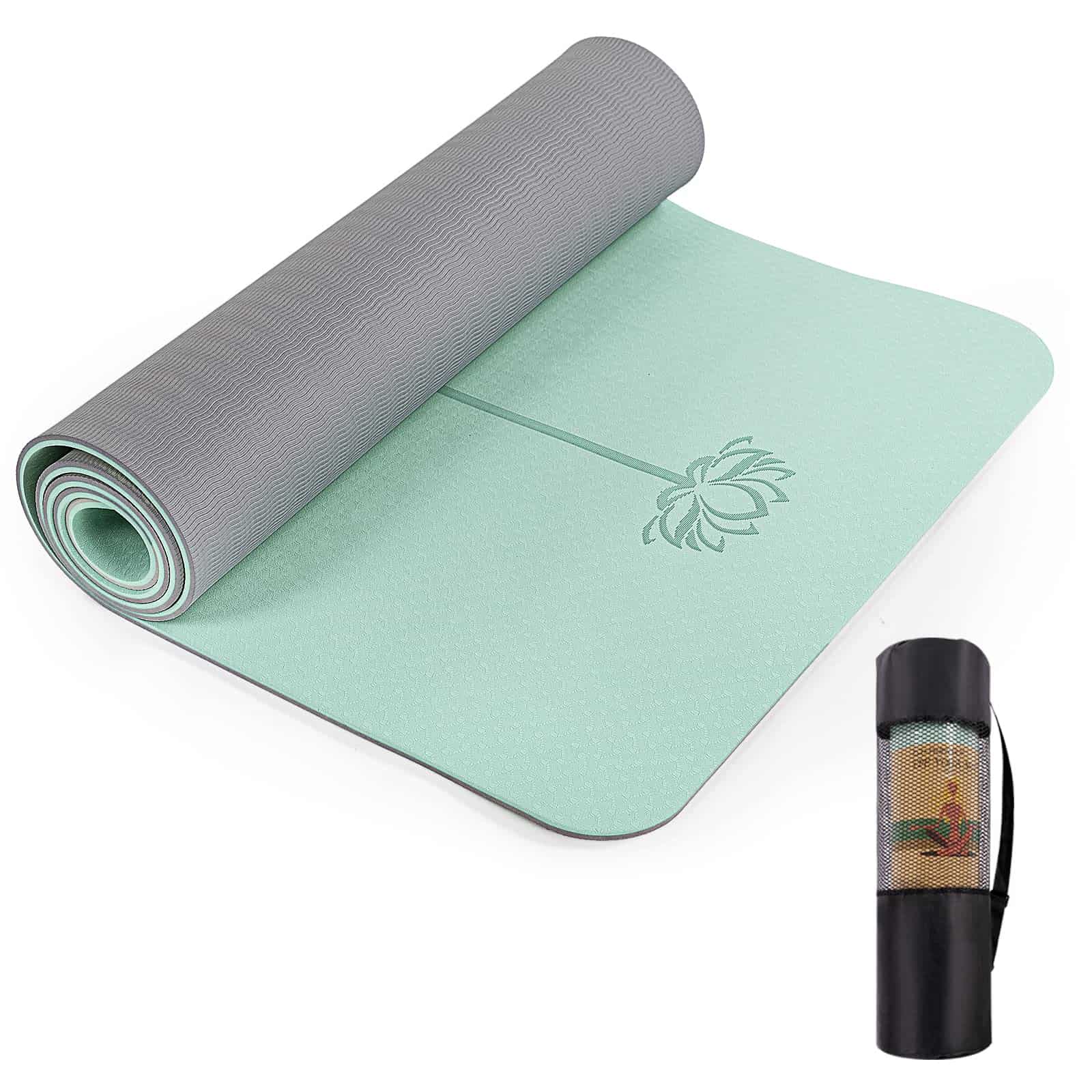 Tapetes de yoga extra gruesos 1/3'' antideslizantes para