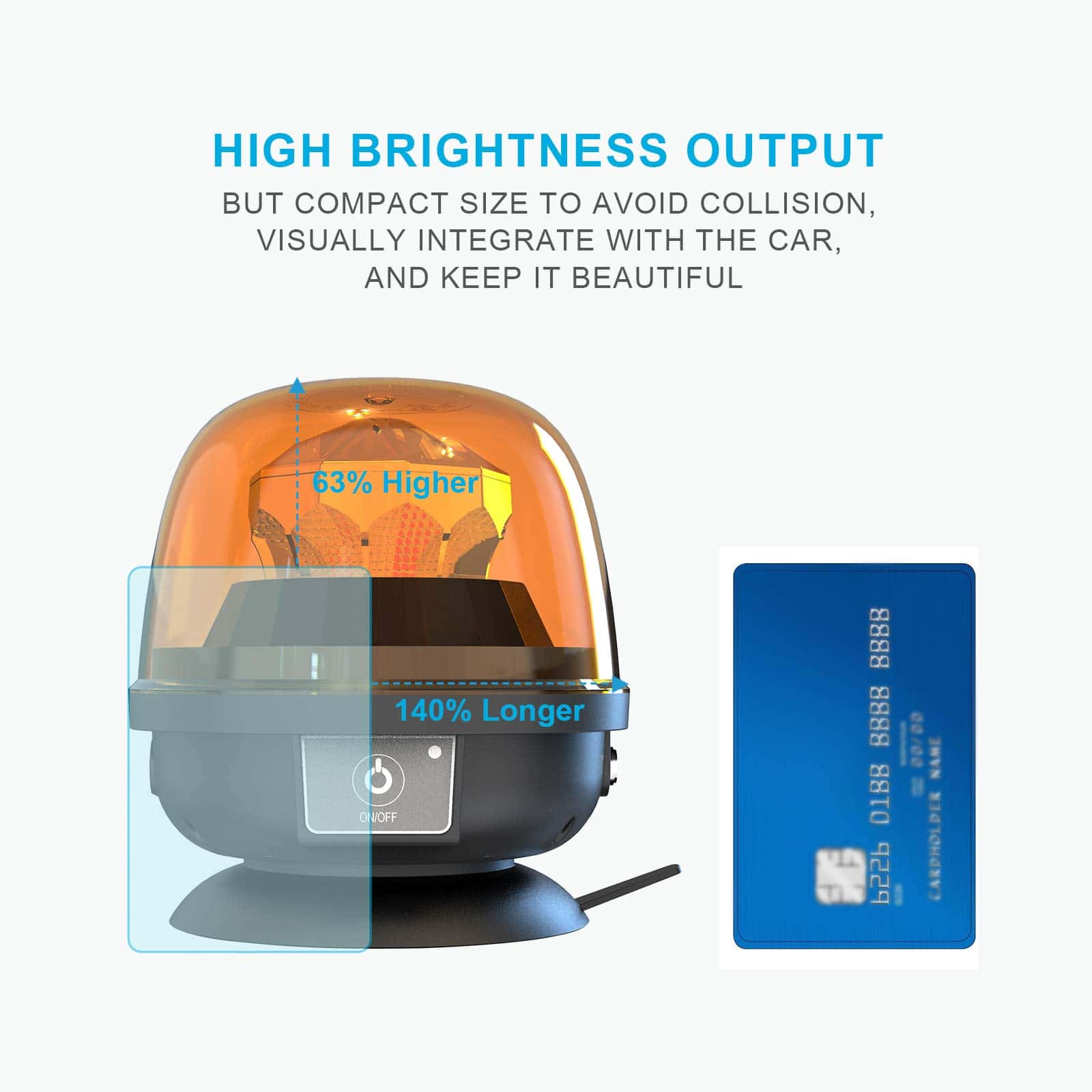 Luz de baliza magnética inalámbrica Agrieyes, Clase I - Imagen 8