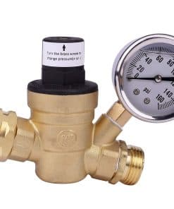 Regulador de Presión de Agua para RV con Medidor Ajustable