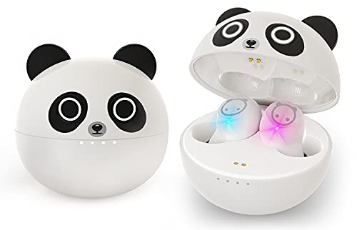 AMAFACE Kids Wireless Earbuds Cute Panda Bluetooth Earbuds
