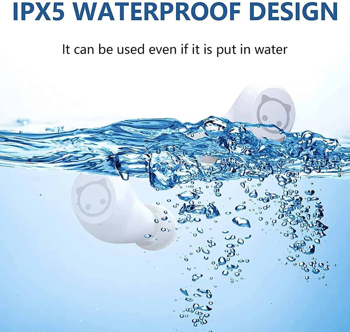 AMAFACE Kids Wireless Earbuds Cute Panda Bluetooth Earbuds - Imagen 8