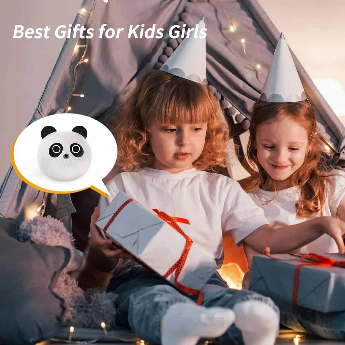 AMAFACE Kids Wireless Earbuds Cute Panda Bluetooth Earbuds - Imagen 4