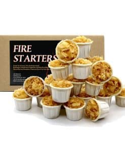 Evaty Encendedores de Fuego Todo Natural 60 piezas