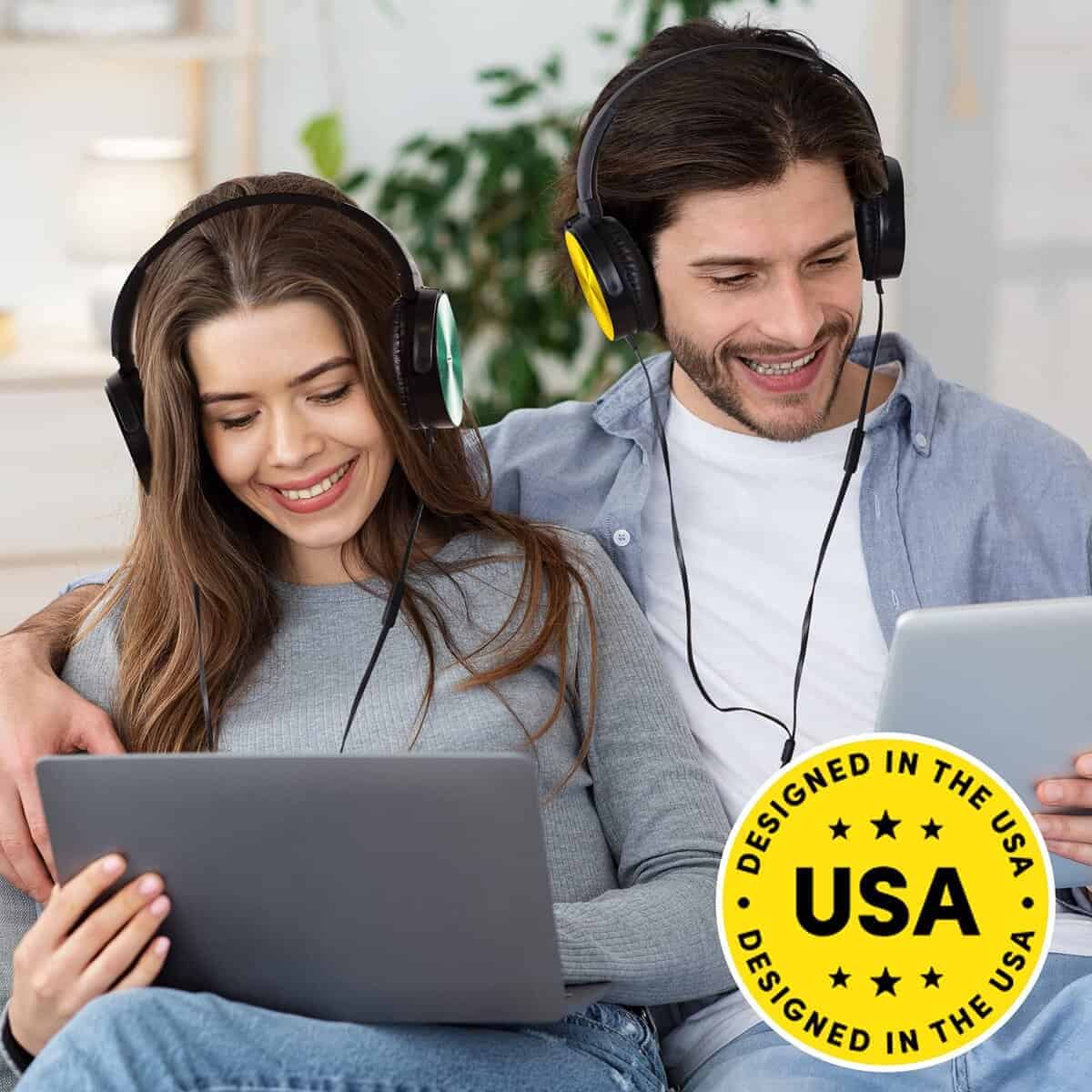 Audífonos para Aula - Paquete de 25 con Micrófono, - Imagen 8