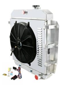 Radiador de aluminio de 3 filas ECMRAD para Chevy Truck