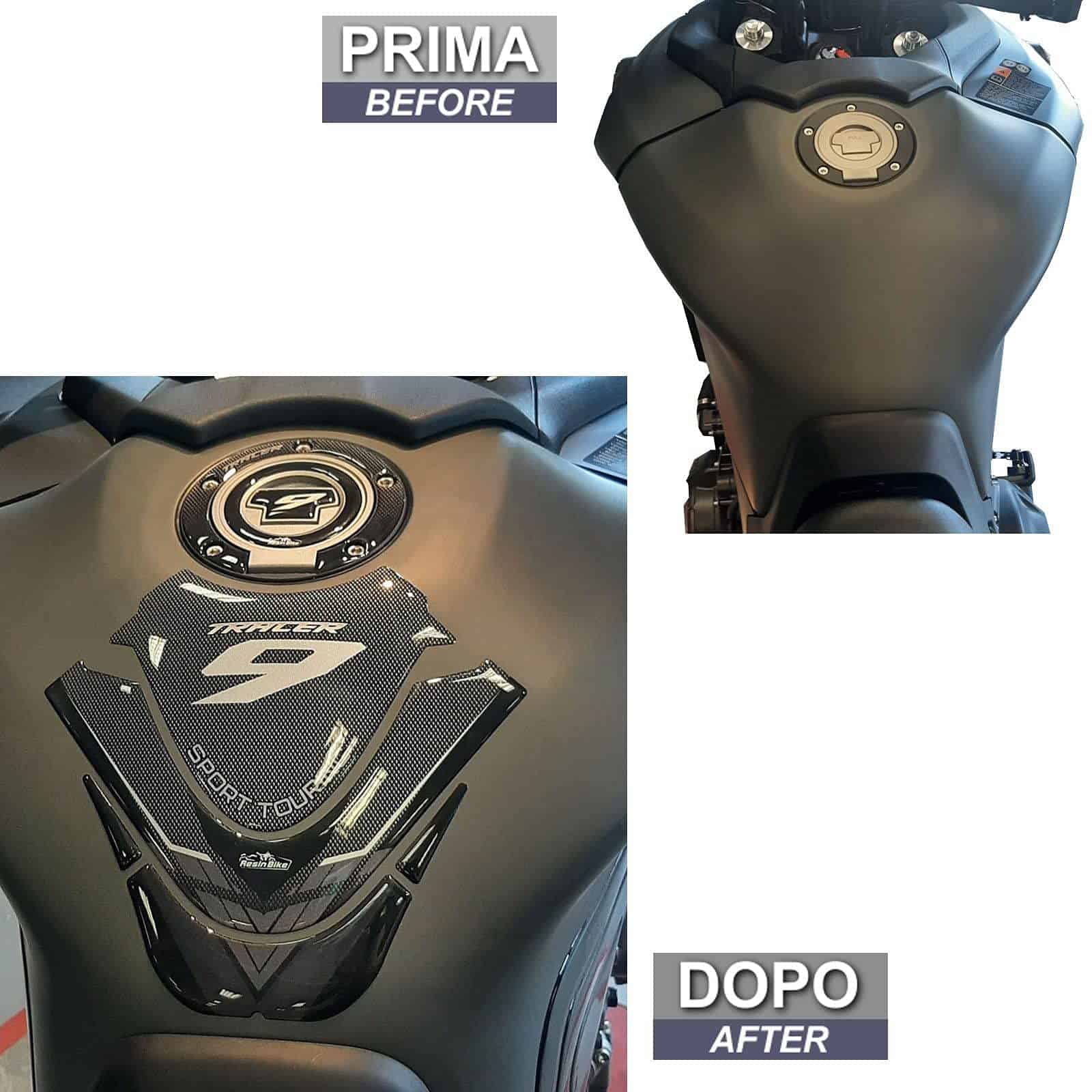 Calcomanías 3D de Resina para Moto -Carbono - Imagen 4