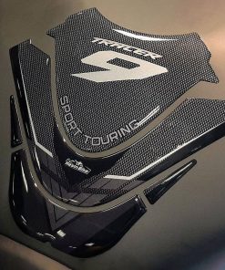 Calcomanías 3D de Resina para Moto -Carbono