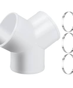 Conector de Conducto, Divisor de Conducto de 3 Vías para