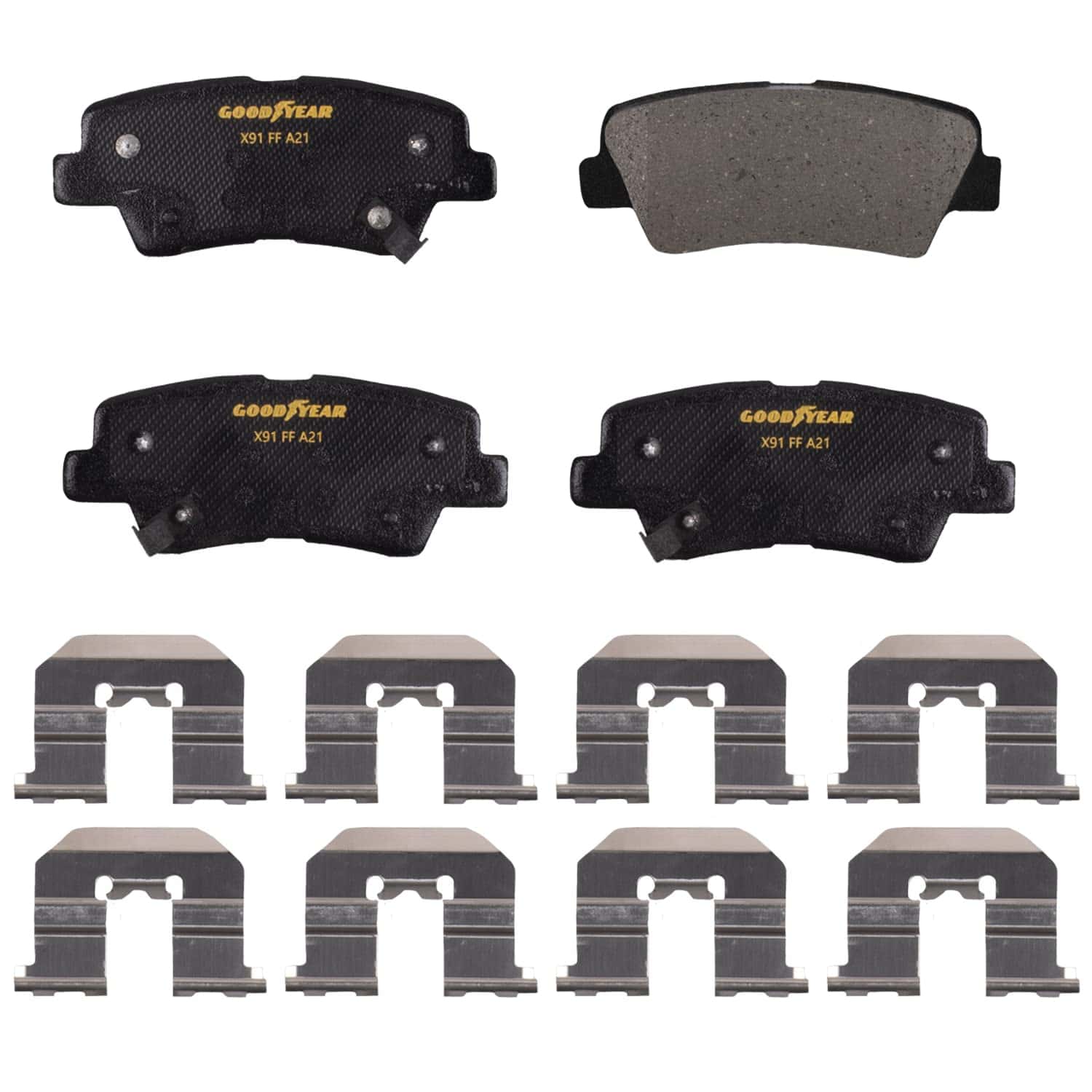 Goodyear Brakes GYD1848 | Pastillas de Freno Trasero de - Imagen 3