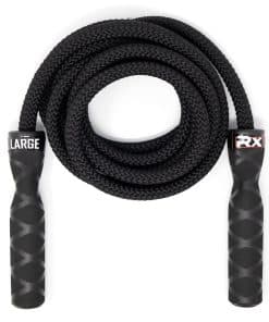 Rx Smart Gear Drag Jump Rope con Mangos -Negro