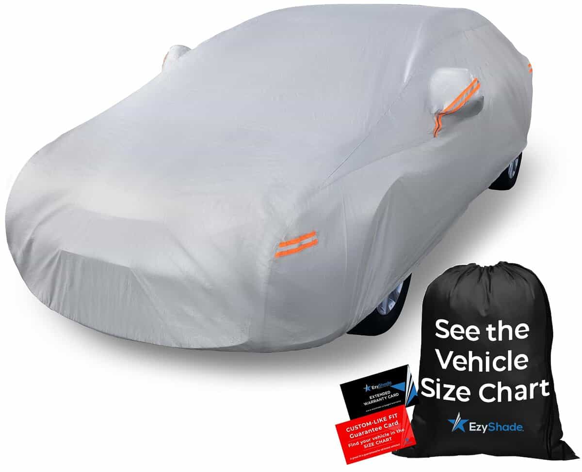 Cubierta de Coche EzyShade 10 Capas Impermeable Todo Clima.